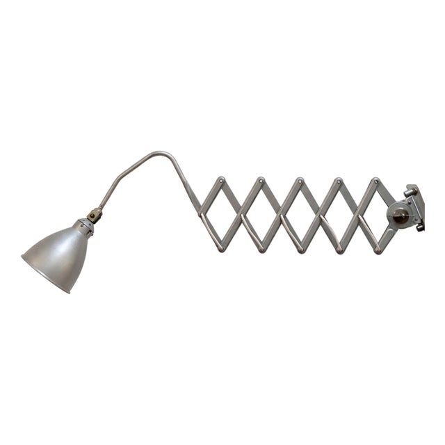 Scissor Lamp from AGI, Belgium, 1920 For Sale