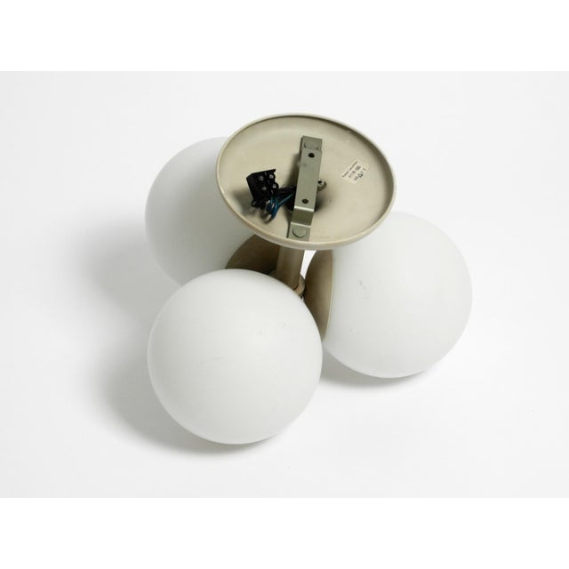 Space Age Metal Ceiling Lamp from Kaiser-Leuchten, 1960s For Sale - Image 6 of 18