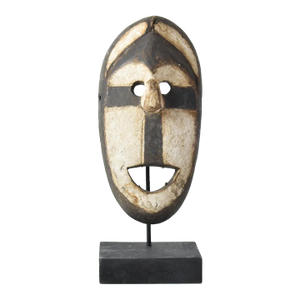 Early 20th Century Kumu Painted Wooden Mask