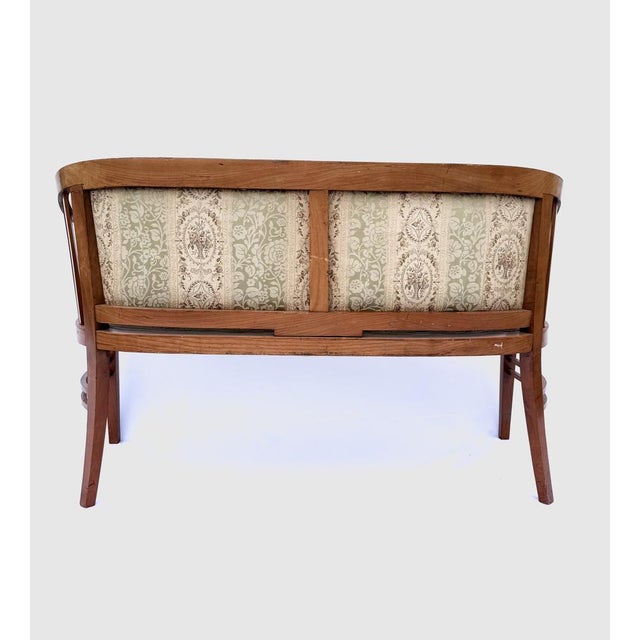 This bench reflects the refined design language of the Vienna Secession and is associated with the work of Josef Maria...