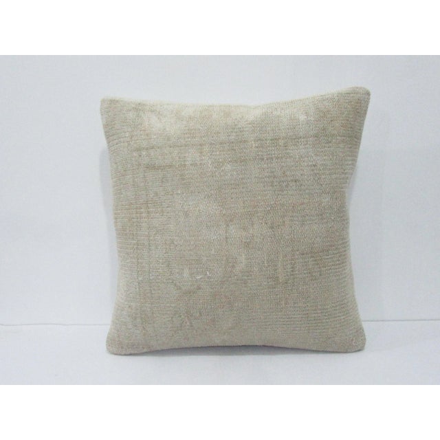 Washed Out Modern Pillow Cover For Sale - Image 4 of 4