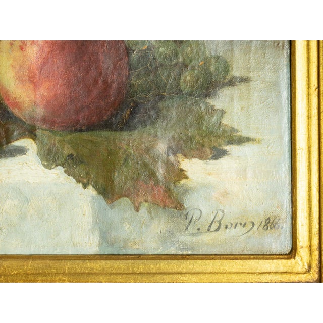 Romantic Still Life, 19th Century, Oil on Canvas, Framed For Sale - Image 4 of 8