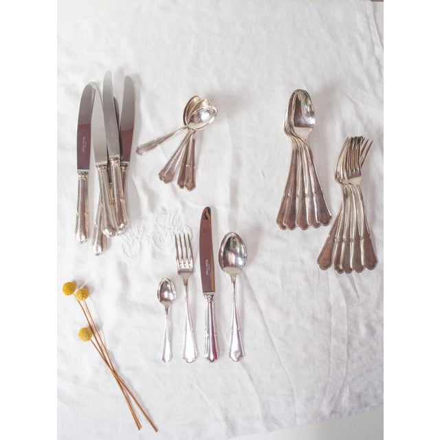 Table Cutlery for Six by Daniel Crégut, 1950s, Set of 24 For Sale - Image 9 of 9