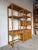Vintage Coastal Rattan & Bamboo Étagères – A Pair For Sale - Image 4 of 12