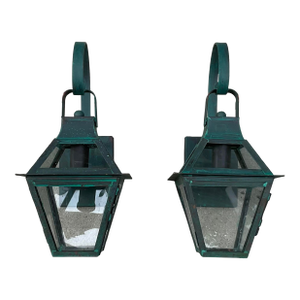High-End Solid Copper Outdoor Lanterns Made in Usa