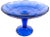 Cake Bowl on Stand from Ząbkowice Glassworks, 1970s For Sale