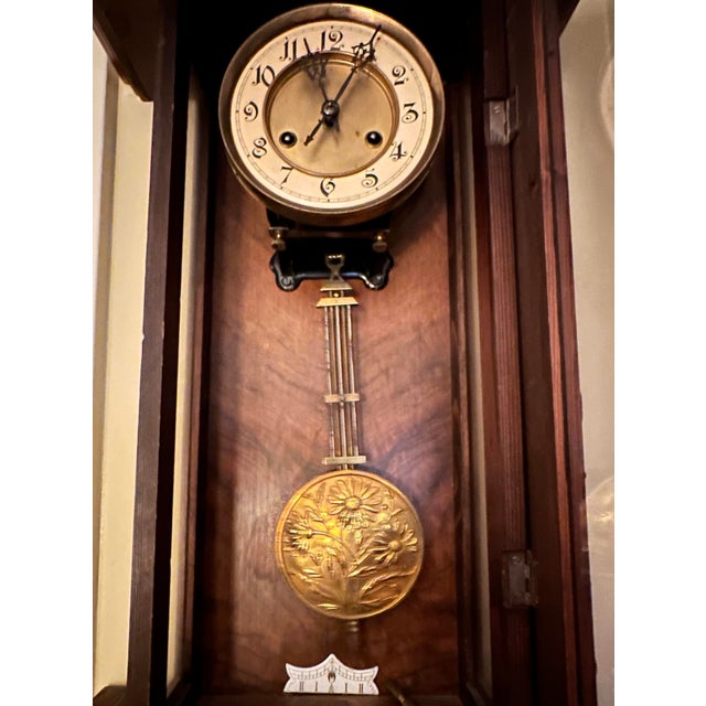 This is a beautiful and working wall clock that my Mom bought while living overseas many years ago. It has been very well...