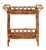 Beverage Stand, Brown, Rattan For Sale - Image 4 of 4