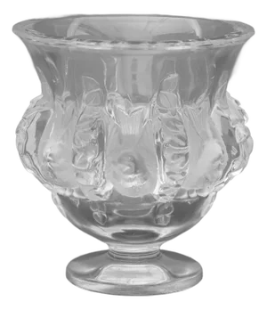 Lalique Crystal "Dampierre" Vase