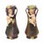 Art Nouveau Amphora Style Pottery Vases with Putti, 1890s, Set of 2 For Sale - Image 17 of 17