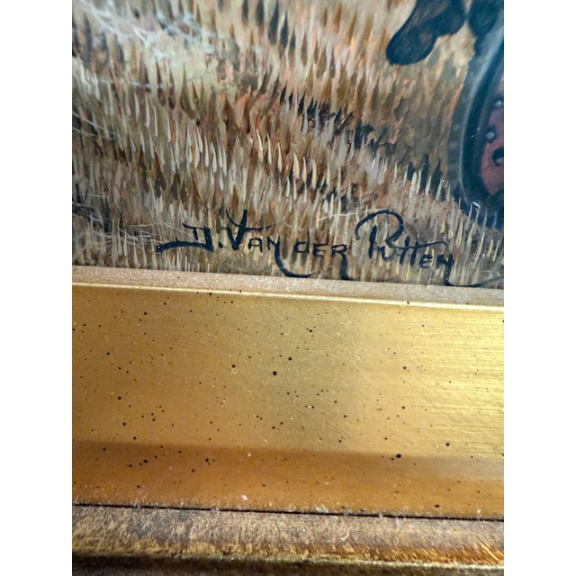 Daniel Van Der Putten "After the Harvest" Oil Painting, Signed For Sale - Image 4 of 12