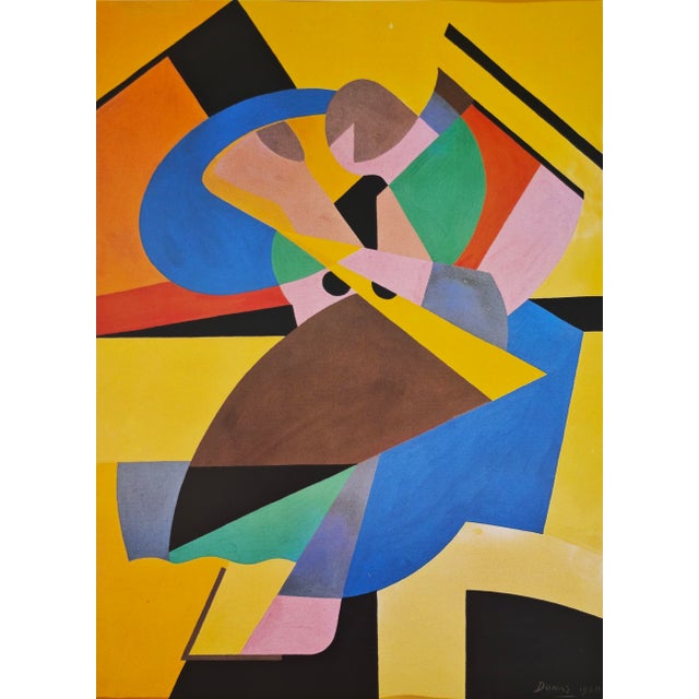 Marthe Donas Tour Donas 1920 Original poster for the exhibition at Galerie 1900-2000 1986 60 x 40 cm Very Good Condition...