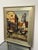 Design Plus Gallery presents a Vintage Signed T. Silver Mid-Century European Village Oil Painting. This oil composition...
