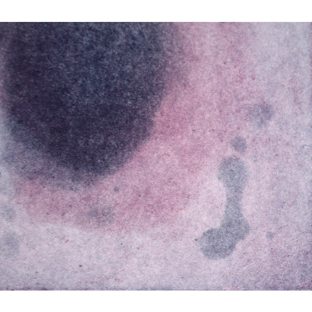 Lavender Nebula - Transfer Monotype in Oil on Paper by Heather Speck For Sale - Image 4 of 7