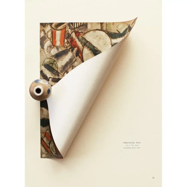 Fernand Léger 1950 After Fernand Léger "Seamstress", First German Edition Period Offset Lithograph For Sale - Image 4 of 8