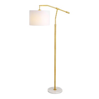 Gold Lead Arc Floor Lamp For Sale