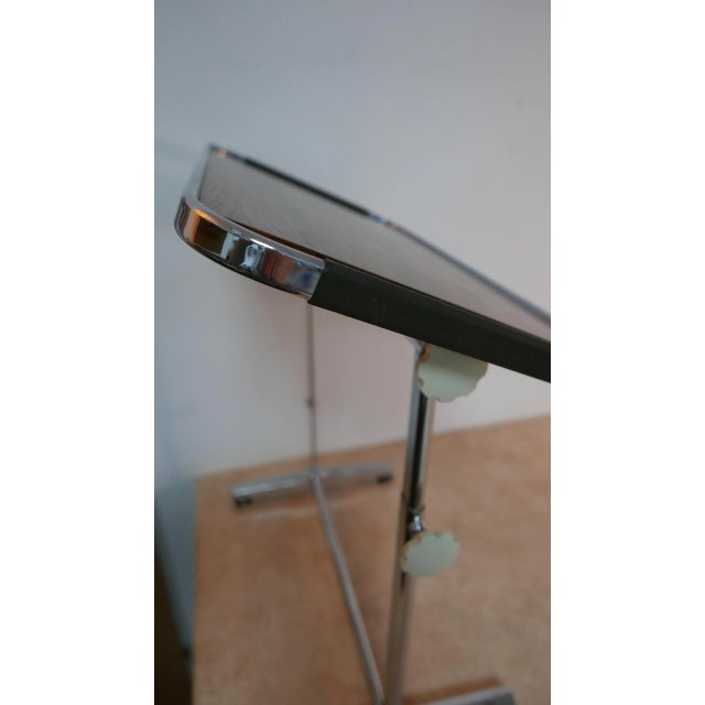 1970s Vintage German Rosewood Chrome Trolley from Bremshey & Co., 1970s For Sale - Image 5 of 11