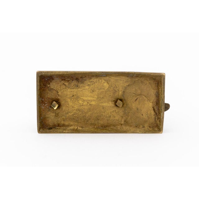 Indian Seated Bull Brass Sculpture, 19th C. For Sale In New York - Image 6 of 6
