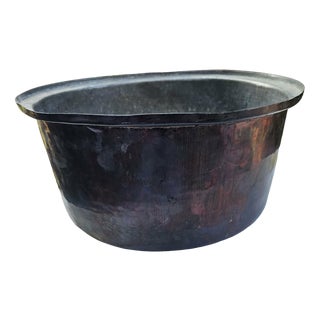 Antique Copper Bowl, 1890s For Sale