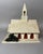 American Vintage Mica Putz Christmas Church Music Box With Bottle Brush Trees, C. 1940s–1950s For Sale - Image 3 of 11