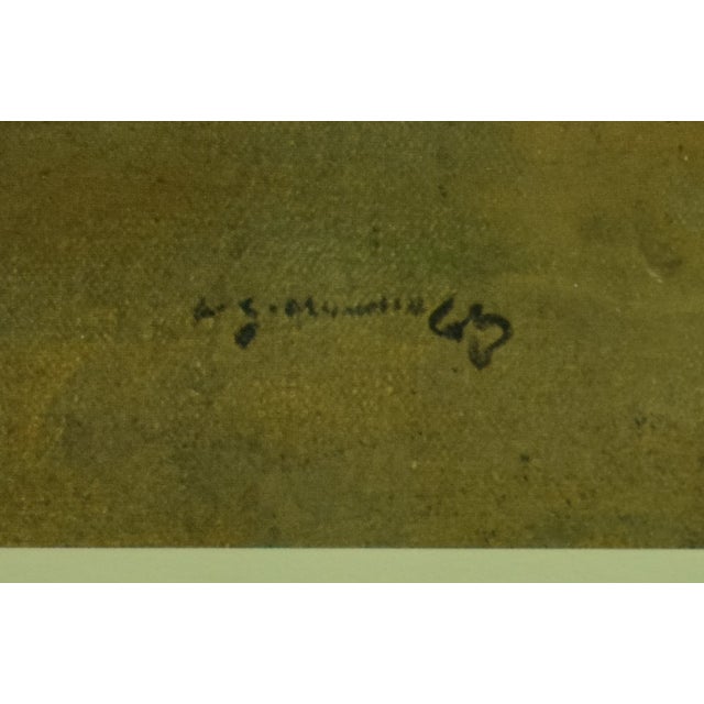 Mid 20th Century Mid 20th Century A Morning's Work-Newmarket Heath by Sir Alfred J. Munnings For Sale - Image 5 of 11