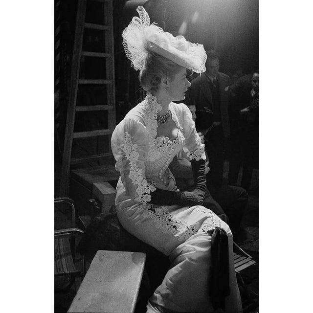 Thurston Hopkins, Bergman on Set, 1956, Photograph For Sale