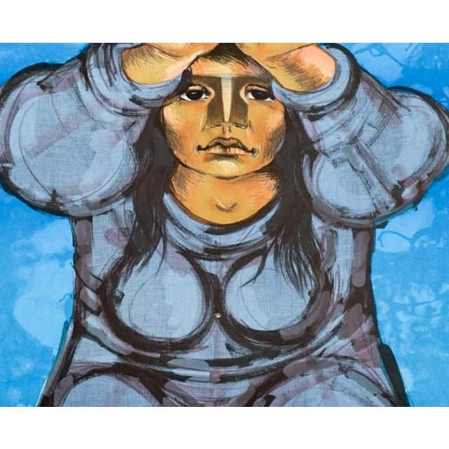 Jorge Dumas (Uruguay 1928-1985). "The Offering," 1981, pencil signed.