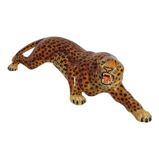 Ceramic Tiger, Spain, 1970s For Sale