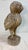1950s Share Large Hand Carved Solid Wood Folk Art Owl Sculpture Statue Figure For Sale - Image 10 of 10