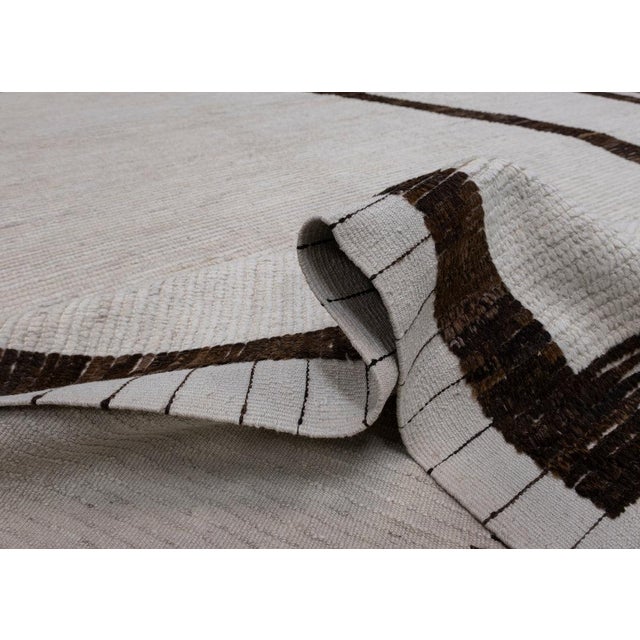 Hand Knotted Turkish Tulu Rug 8'11" x 12'9" For Sale In Houston - Image 6 of 11