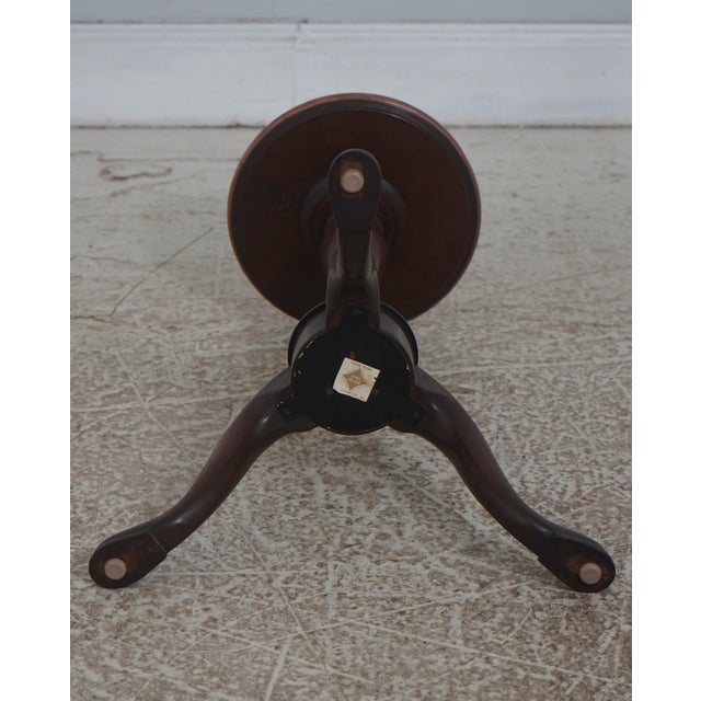 Kittinger Cw-149 Mahogany Copper Top Williamsburg Kettle Stand For Sale - Image 12 of 13