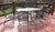 Mid-Century Woodard Briarwood Wrought Iron Dining Set With Eight Spring Chairs, Attributed For Sale - Image 10 of 12