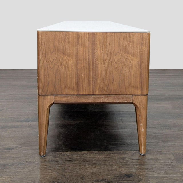 Raymour & Flanigan Haldis Media Stand For Sale - Image 4 of 10