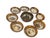 Carved Agate Bowls, 1970s, Set of 9 For Sale - Image 4 of 13