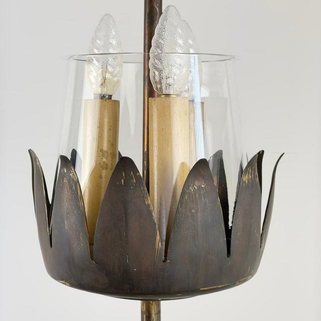 Murano Glass Chandelier attributed to Guglielmo Ulrich for Strada, Italy, 1940s For Sale - Image 16 of 18