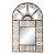 Moroccan Small Size Wrought Iron Arched Mirror For Sale