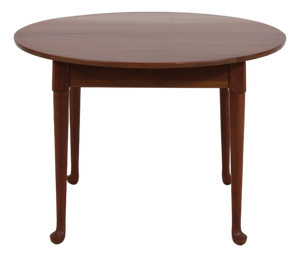 Cherry Round Country Style Dining Room Table