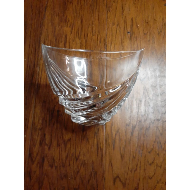 Waterford 1980s Marquis by Waterford Boat Shaped Crystal Bowl For Sale - Image 4 of 8