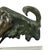Metal Antique Goat Sculpture in Bronze and Marble, 1920s For Sale - Image 7 of 18