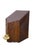 An elegant pair of George III mahogany knife boxes from the late 18th Century showcases exceptional Georgian...