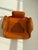 Vintage Italian Cognac Leather Confidential Lounge Chair by Alberto Rosselli for Saporiti, 1970s For Sale - Image 15 of 18