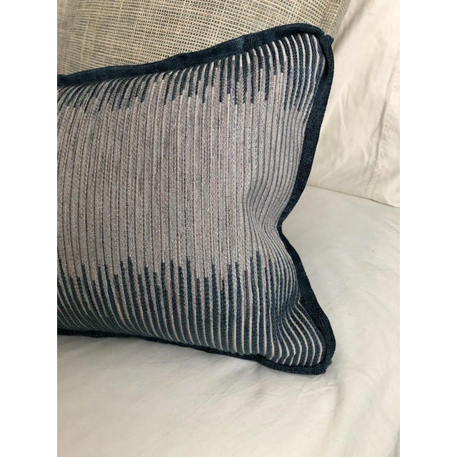 2020s Ombre Strip Throw Pillow For Sale - Image 5 of 6