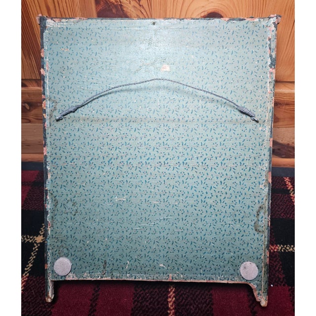 Small French Estanier, With Scalloped Edging and Hand Painted Trim For Sale - Image 10 of 17