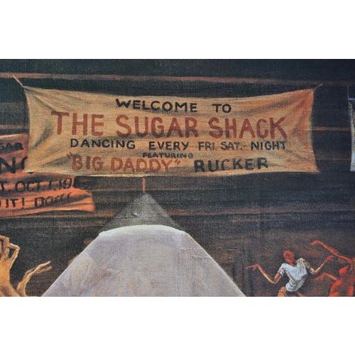 Ernie Barnes, Sugar Shack, Silkscreen Print, 2002 For Sale - Image 11 of 16