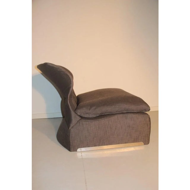 1950s Modular Vela Bassa Sofa Set by Giovanni Offredi for Saporiti Italia, 1970s , Set of 6 For Sale - Image 5 of 18