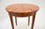 Brown Vintage French Inlaid Starburst Side Table, 1950s For Sale - Image 8 of 9