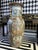 Ceramic Chinese Famille Rose Floor Vases With Figural Panels and Gilt Dragon Handles, 38" For Sale - Image 7 of 18