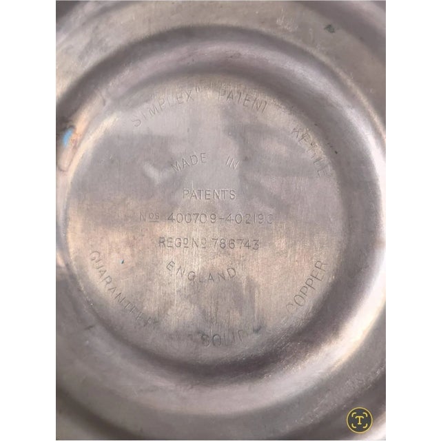 Vintage Simplex English Kettle and Copper Kitchenware - Set of 9 For Sale - Image 11 of 17