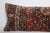 Authentic Antique Tribal Lumbar Pillow – Multicolor Textile Cushion -16'' X 46'' For Sale - Image 4 of 11