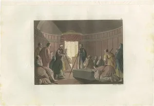 Ferrario, The Entrance to the Church of the Holy Sepulchre, 1831, Print on Paper